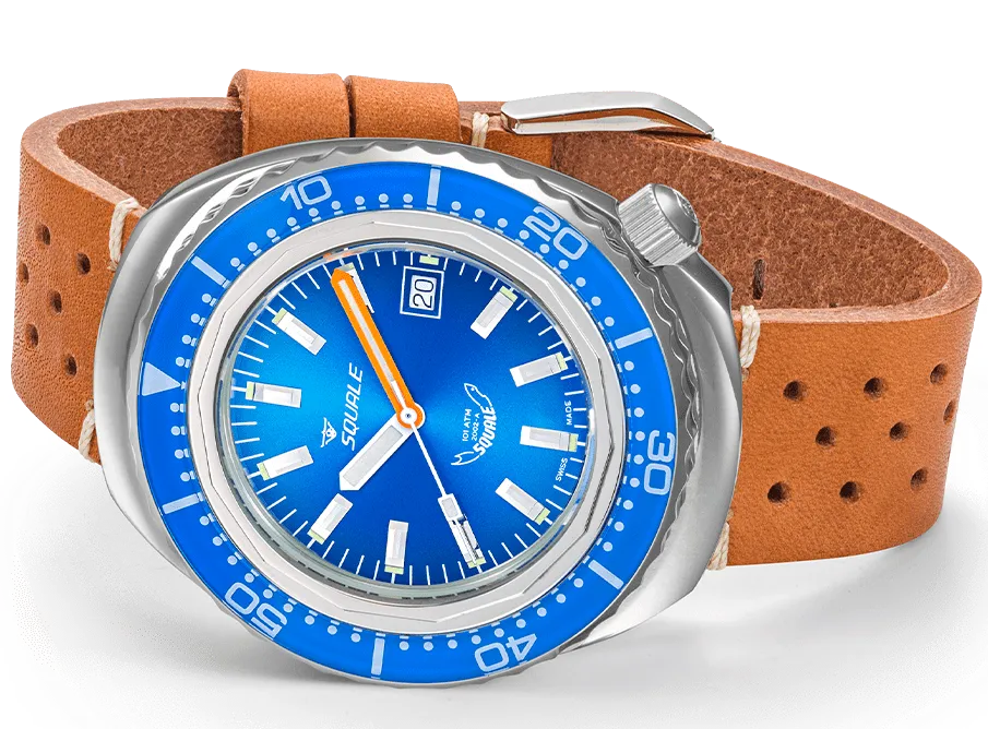 SQL Watch 22 Blue Leather