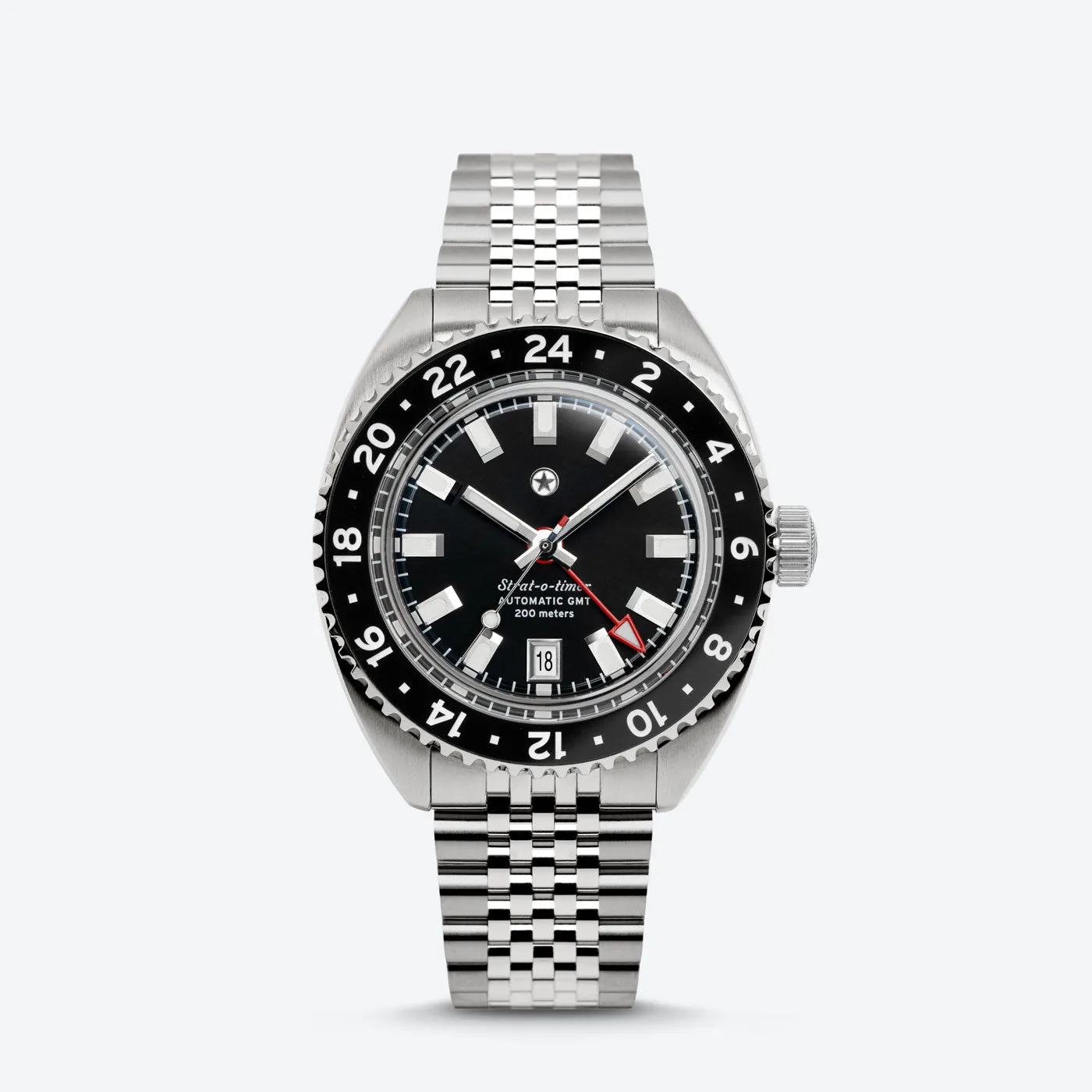Strat-o-timer GMT: Black Tie