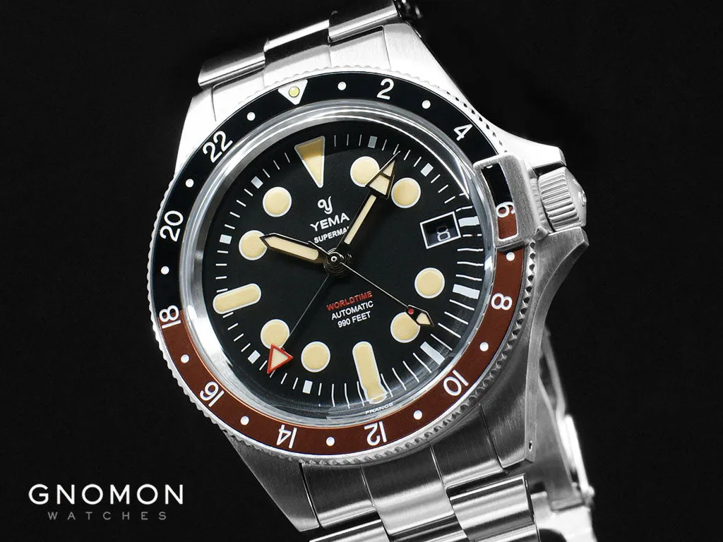 Superman Worldtime GMT Coke 41mm