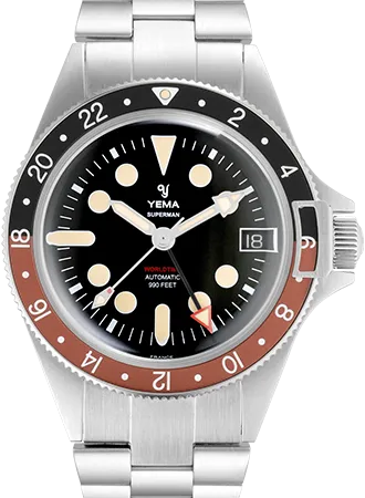 Superman Worldtime GMT Coke 41mm