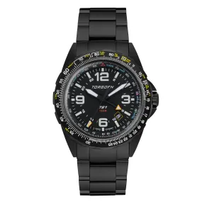 T21 Black Ionic | 44mm, Stainless Steel Bracelet