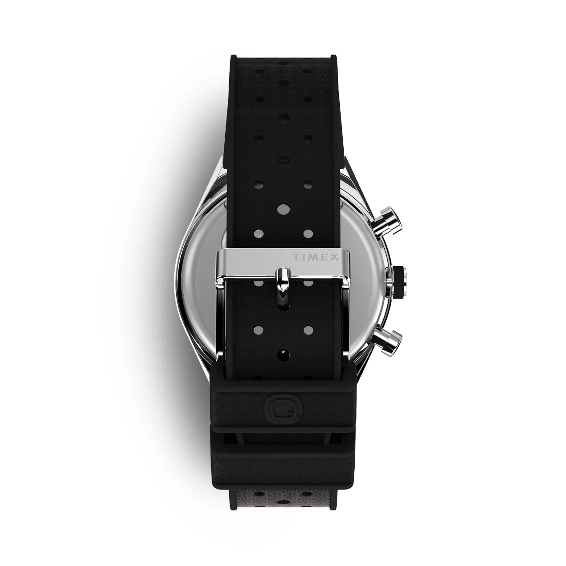 Timex Q Rubber Strap GMT Chronograph