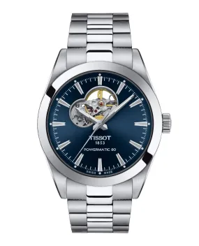Tissot Gents Blue Open Heart Automatic Watch