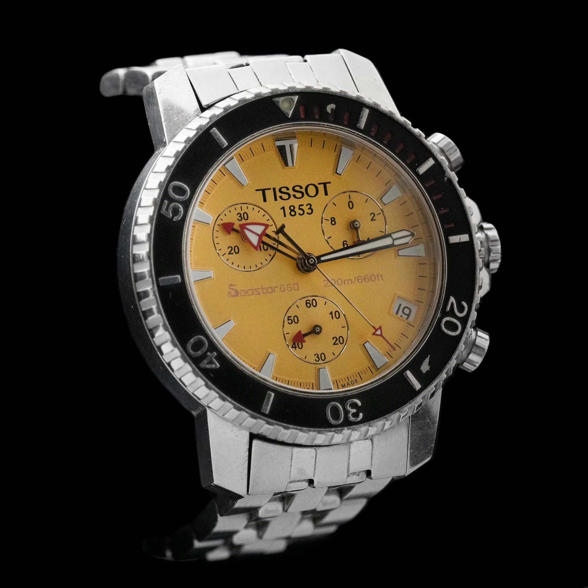 Tissot - Seastar 660 Chronograph ‘Yellow Dial’
