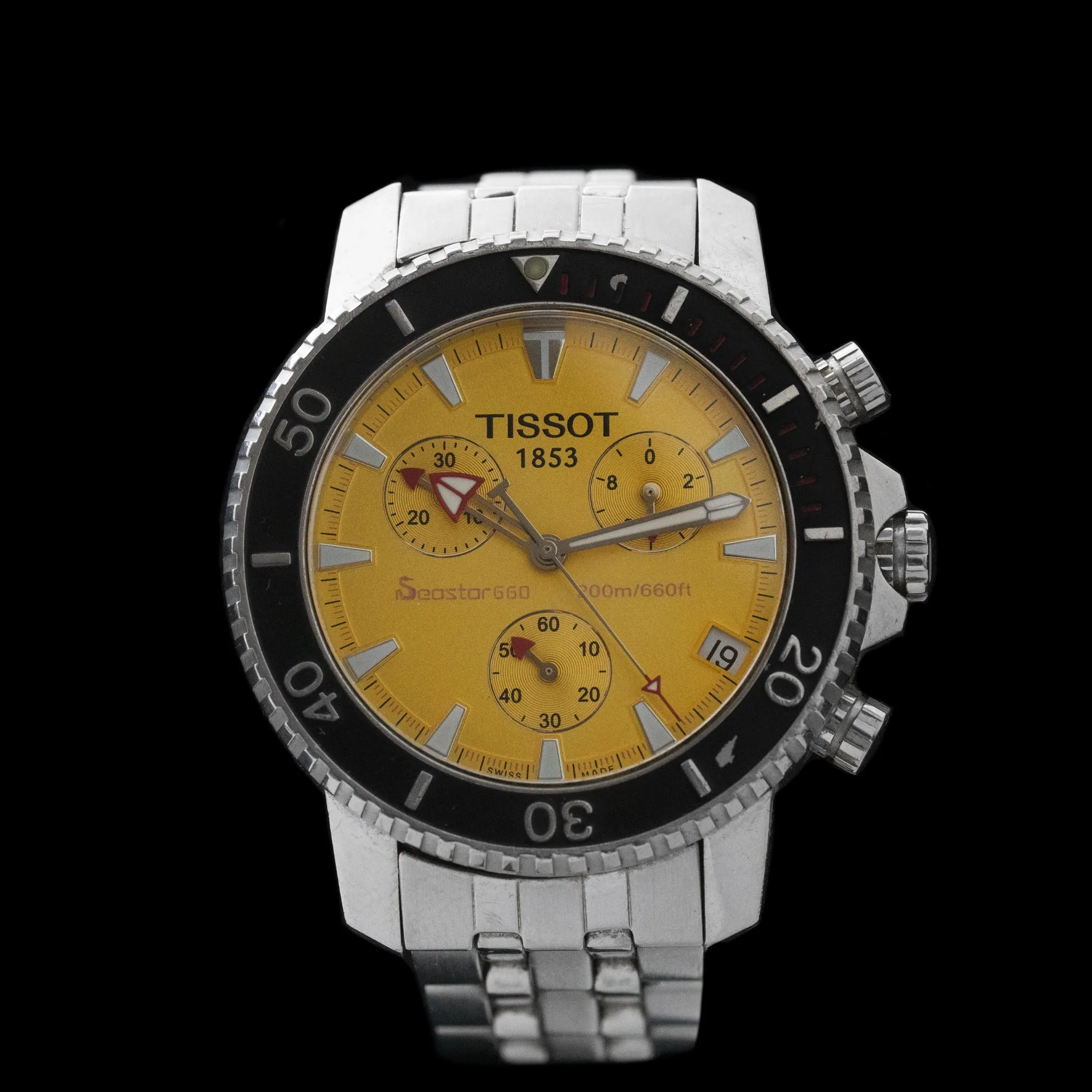 Tissot - Seastar 660 Chronograph ‘Yellow Dial’