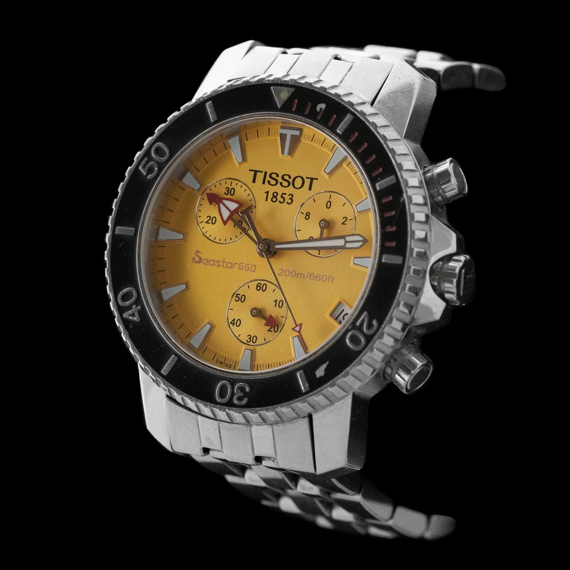 Tissot - Seastar 660 Chronograph ‘Yellow Dial’