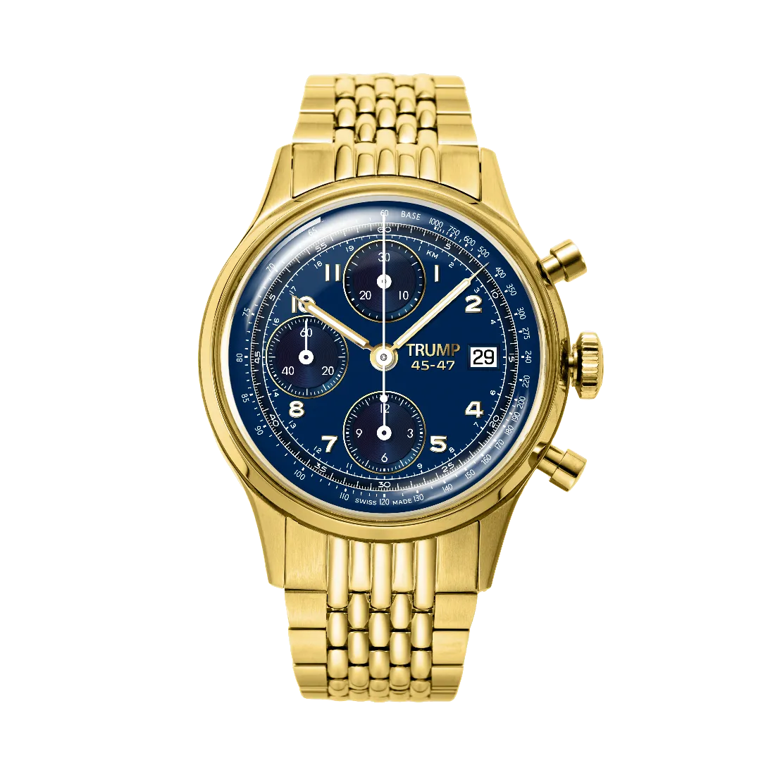 Trump Racer Chrono - Presidential Blue