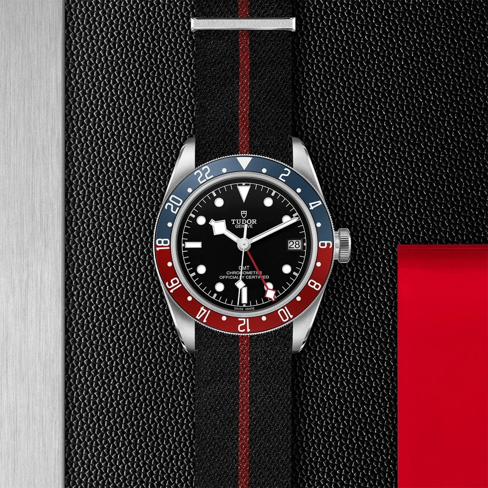 TUDOR Black Bay GMT Black Dial on Fabric Strap - M79830RB-0003