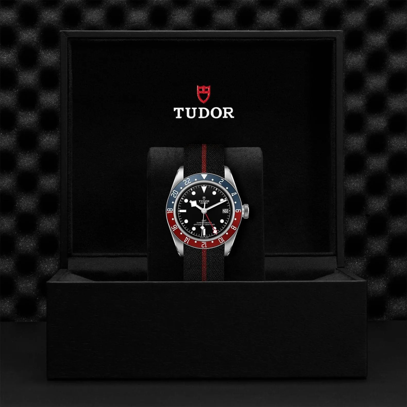 TUDOR Black Bay GMT Black Dial on Fabric Strap - M79830RB-0003