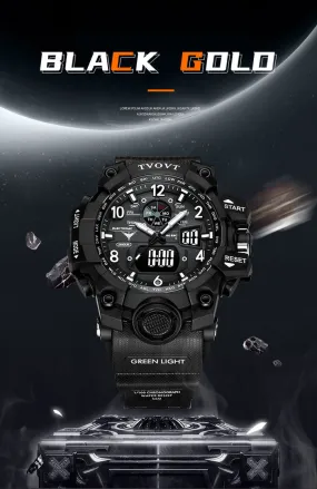 TVOVT Men's Sport Watch Waterproof Luminous