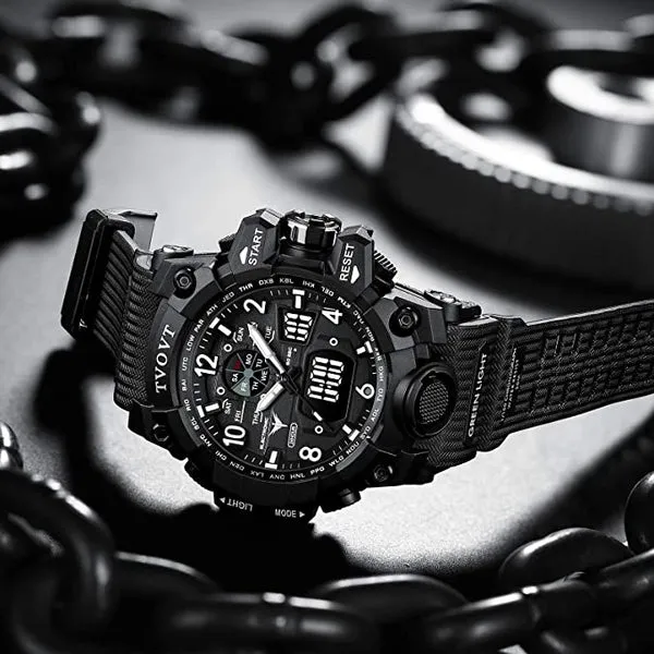 TVOVT Men's Sport Watch Waterproof Luminous