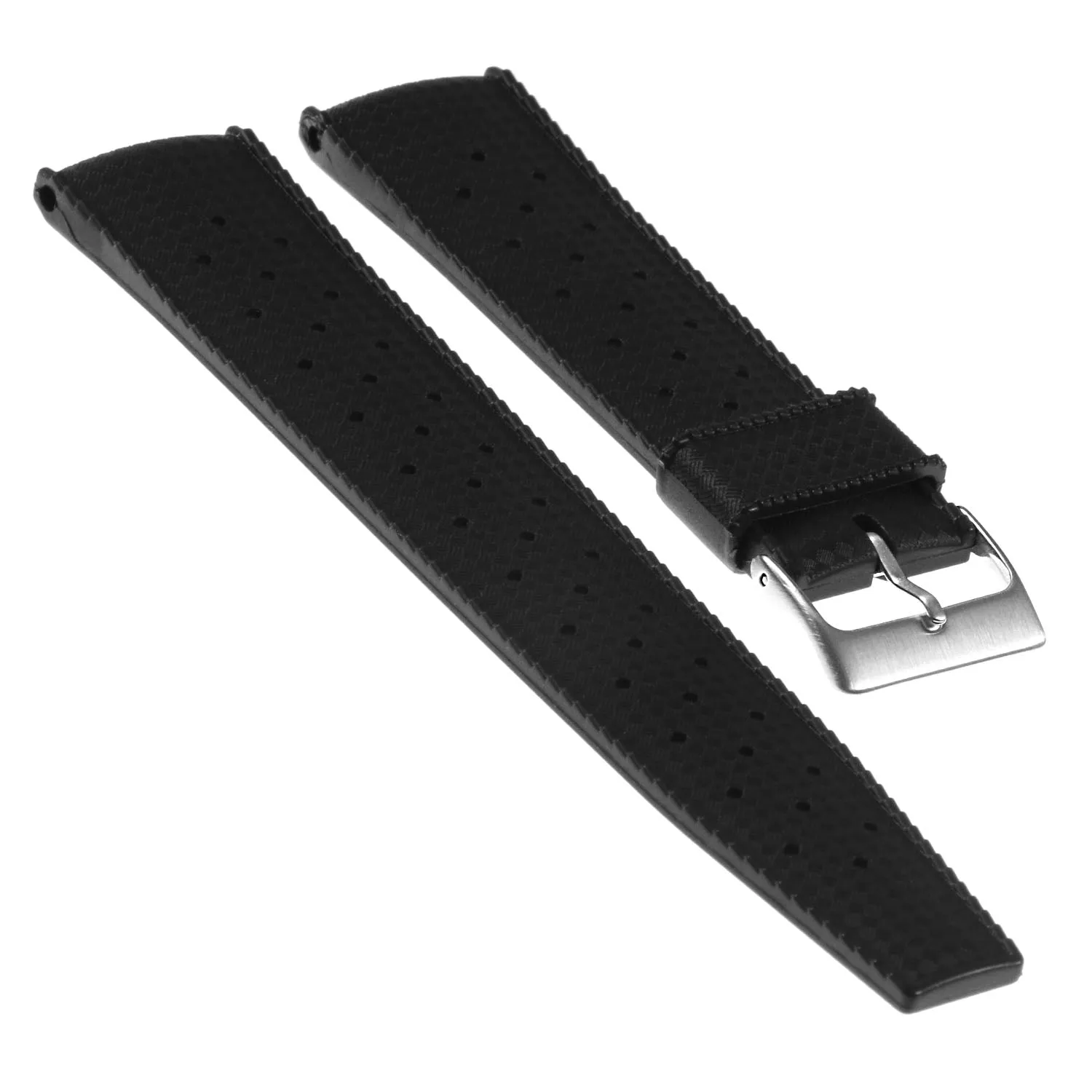 Vintage Style Perforated Rubber Rally Strap