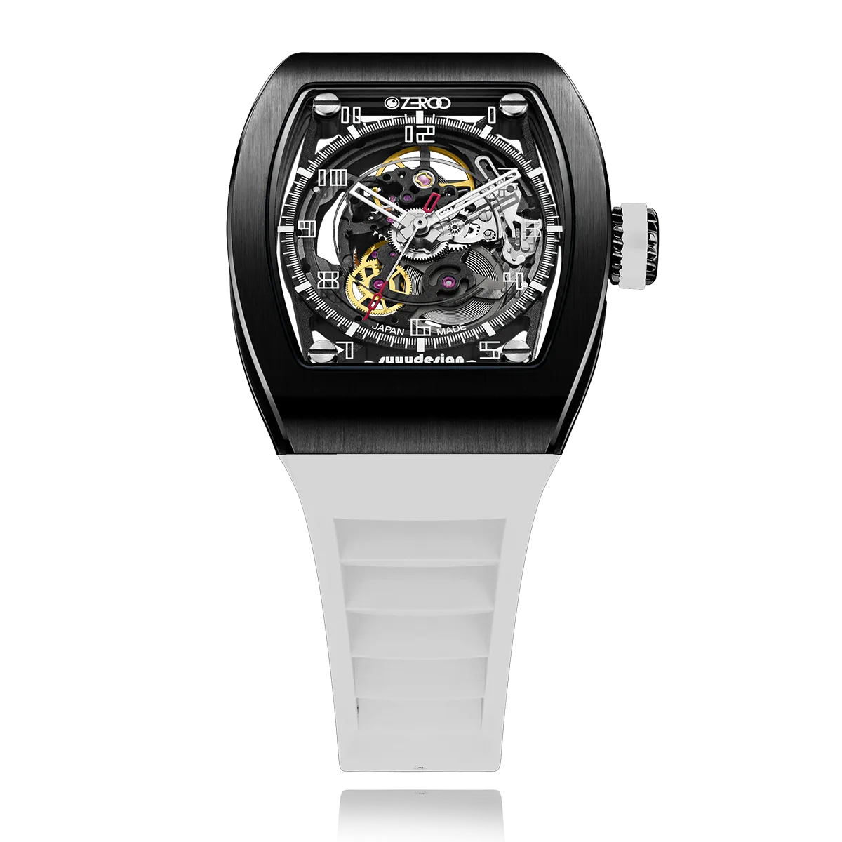 ZEROO M2 THE SUBARU SKELETON MECHANICAL AUTOMATICAUTOMATIC WATCH FOR GENTS - ZM002BWH