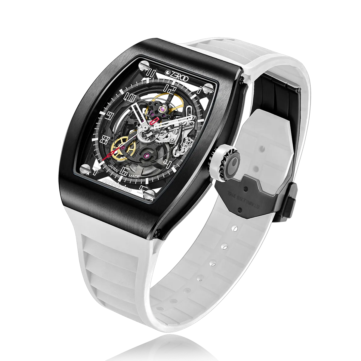 ZEROO M2 THE SUBARU SKELETON MECHANICAL AUTOMATICAUTOMATIC WATCH FOR GENTS - ZM002BWH
