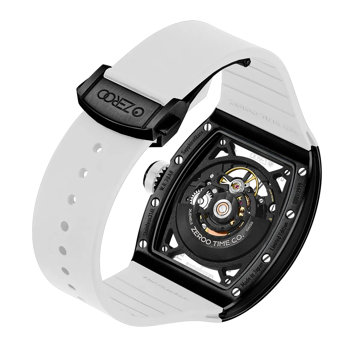ZEROO M2 THE SUBARU SKELETON MECHANICAL AUTOMATICAUTOMATIC WATCH FOR GENTS - ZM002BWH